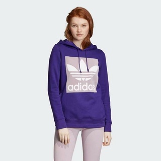 เสื้อกันหนาว/ เสื้อฮู้ด Adidas ORIGINALS WOMEN TREFOIL HOODIEEH5554...ของแท้จากชอป!!!