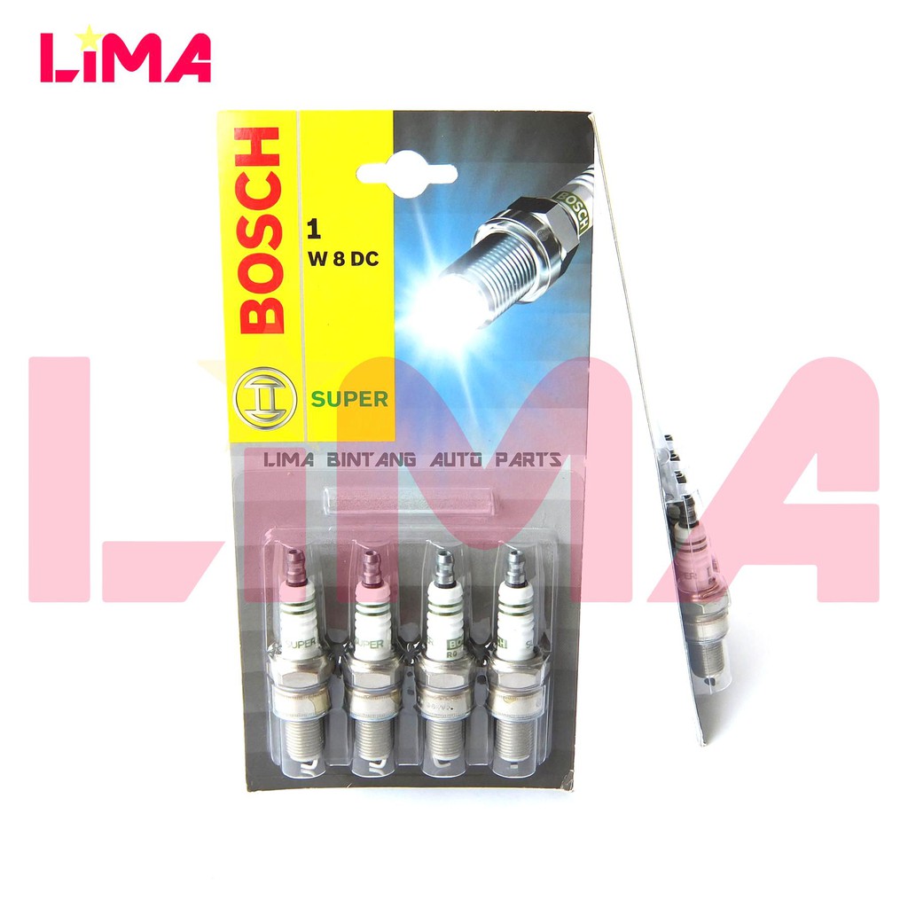 BOSCH SPARK PLUG สําหรับ PROTON WIRA , ISWARA , SATRIA ( W8DC )