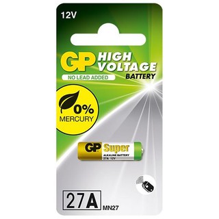 ถ่านรีโมทประตูบ้าน ถ่านรีโมทประตูรถยนต์ ถ่าน 27A ( Battery for House Gate or Car Remote Controller )