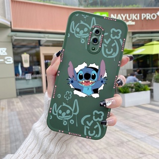 สําหรับ OPPO Reno 10x Zoom Reno Ace เคส Stitch ดีไซน์ใหม่ ยางนุ่ม เคสหลัง เลนส์เต็มรูปแบบ รูปแบบกล้อง ป้องกัน เคสกันกระแทก