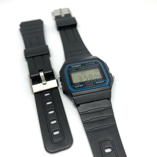 สายนาฬิกายาง CASIO รุ่น F91 ขนาด18mm