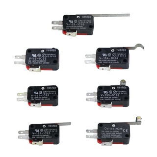 ไมโคร ลิมิตสวิตช์ SPDT Micro Limit Switch V-15-1C25 V-151-1C25 V-152-1C25 V-153-1C25 V-154-1C25 V-155-1C25 V-156-1C25