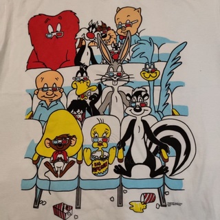 LOONEY TUNES CARTOON เสื้อลายการ์ตูน เสื้อวง เสื้อทัวร์