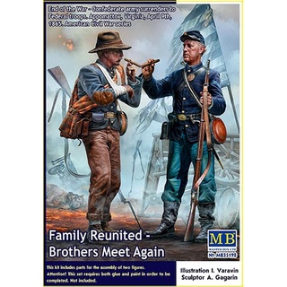 โมเดลประกอบฟิกเกอร์ทหาร Master Box 1/35MB35198 Family Reunited - Brothers Meet Again