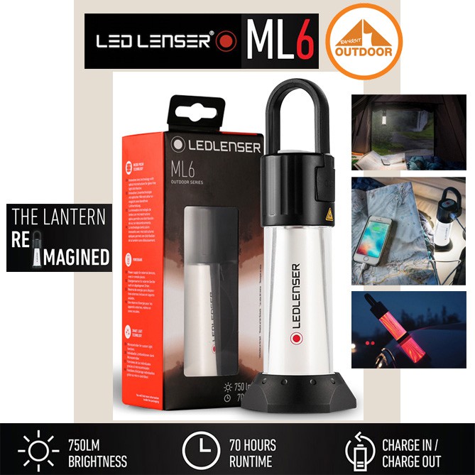 ตะเกัยง Led Lenser ML6 lantern Daylight