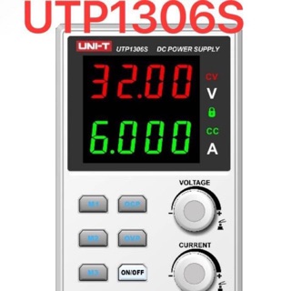 UNI-T UTP1306S พาวเวอร์ซัพพลาย 6A. 0-30V.