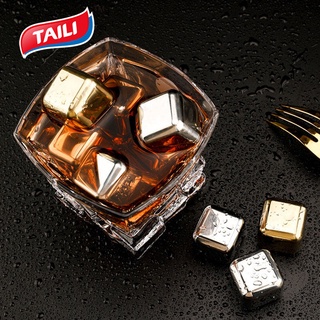 TAILI น้ำแข็งสแตนเลส น้ำแข็งเหล็ก ก้อนน้ำแข็งสแตนเลส stainless steel ice cube คูลเลอร์แสตนเลส steel ice น้ำแข็ง stainless ice คูลเลอร์น้ำ cube ลังน้ำแข็ง