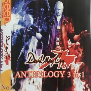 แผ่นเกมส์ ps2 Devil May Cry Anthology 3in1