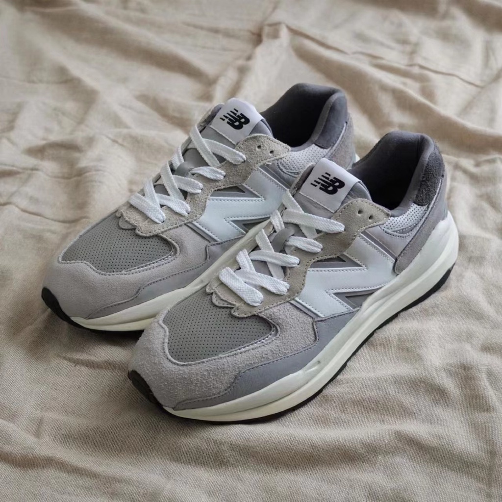 New Balance 5740 Collection Gray White Stitching รองเท้ากีฬา