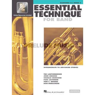 ESSENTIAL TECHNIQUE FOR BAND WITH EEI - INTERMEDIATE TO ADVANCED STUDIES Baritone T.C. (HL00862630)