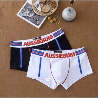 พร้อมส่งกางเกงในชาย AUSSIEBUM ทรงTrunk ผ้าcotton ผ้าดีใส่สบาย