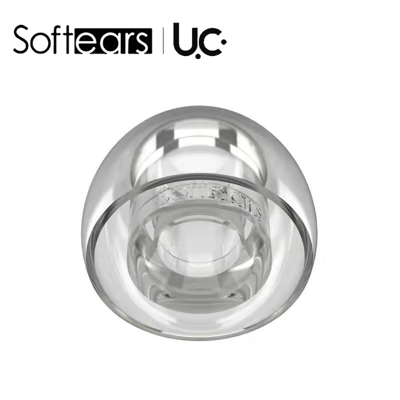 Softears UC Ear tips สําหรับหูฟัง Volume Brand New Liquid Silicone Eartips (1 การ์ด 2 คู่) สําหรับ V