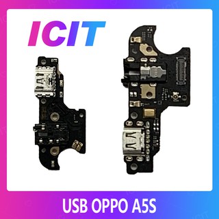 OPPO A5S อะไหล่สายแพรตูดชาร์จ แพรก้นชาร์จ Charging Connector Port Flex Cable（ได้1ชิ้นค่ะ) ICIT 2020