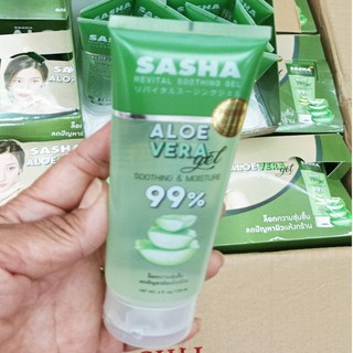 Sasha Revital Soothing Gel Aloevera Gel / ซาช่า อโล เวร่า เจล แอนด์ มอยเจอร์