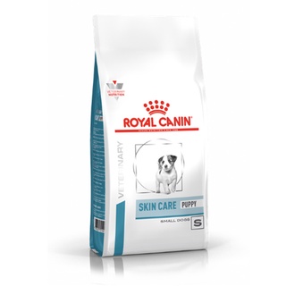 Royal canin skin care puppy small dog 2 kg. สำหรับลูกสุนัขพันธ์เล็กอายุ 2-10  เดือน ที่เป็นโรคผิวหนัง ผิวหนังแพ้ง่าย