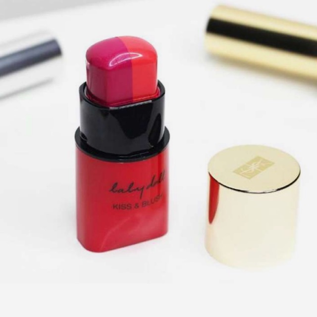 Yves Saint Laurent Baby Doll Kiss Blush Duo Stick From Cute
