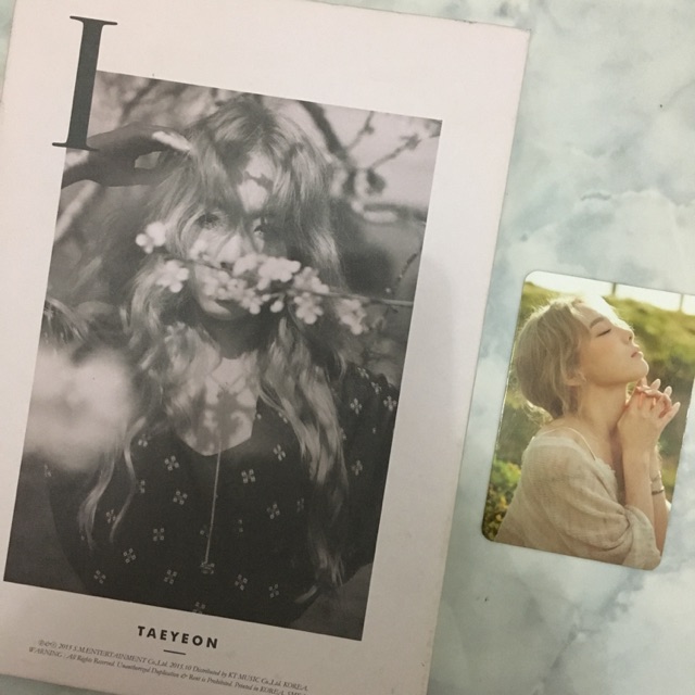 TAEYEON I ALBUM พร้อมโฟโต้การ์ด