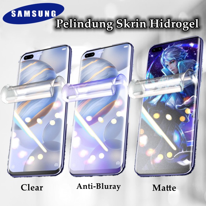 ฟิล์มกันรอยหน้าจอ hydrogel Samsung Galaxy F12 / Galaxy F02s / Samsung F62