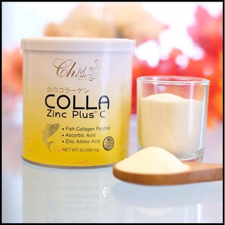 COLLA Zinc Plus C คอลลา ซิ้งค์ พลัส ซี คลอลาเจนแท้ 100%