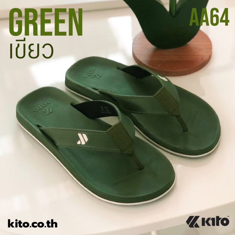[ใส่โค้สNP9SPSH ลด20%] 🍎รองเท้าแตะ กีโต้ AA64🍎Size 36-45 AA64 รุ่น เป๊ก ผลิตโชค