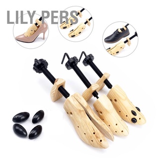 Lily Pers อุปกรณ์ขยายรองเท้า แบบไม้ ปรับได้ มืออาชีพ สําหรับผู้ชาย ผู้หญิง