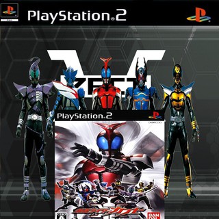 แผ่นเกมส์ PS2 (คุณภาพ) (ส่งไว) Kamen rider Kabuto