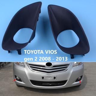 ฝาครอบไฟตัดหมอก กันชนหน้า สําหรับ TOYOTA VIOS gen 2 2008 2009 2010 2011 2012 2013