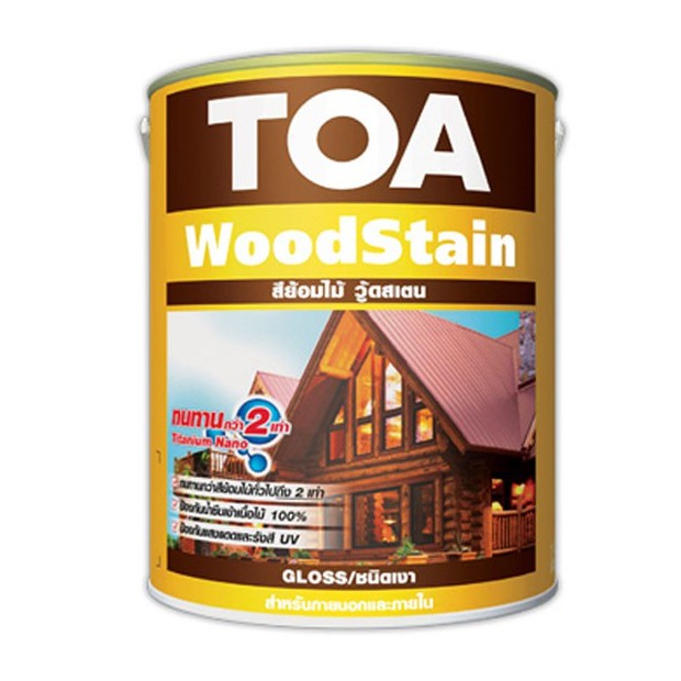 สีย้อมไม้ ชนิดเงา TOA ขนาด 0.946 ลิตร