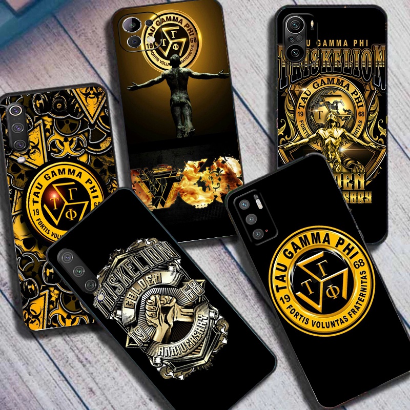 Xiaomi Mi 8 9 F1 A1 5X A2 6X A3 9T 10T Lite Pro Triskelion tau gamma เคสโทรศัพท์ซิลิโคน