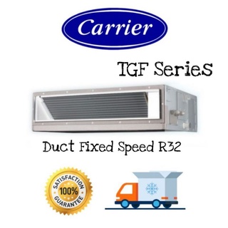 🔥CARRIER แอร์ต่อท่อลมรุ่น แอร์เปลือย รุ่นใหม่ น้ำยา R32 DISCOVERY TGF-BP Series ขนาด 13300-60000 BTU