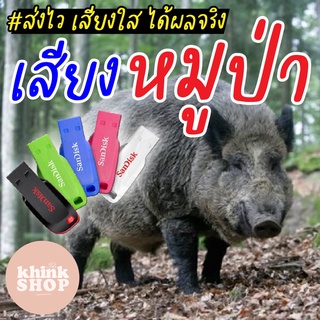 เสียงหมูป่า เมมเสียงหมูป่า แฟลชไดร์ฟเสียงหมูป่าเสียงหมูป่า มีเก็บเงินปลายทาง สั่งซื้อไม่ได้ ทักแชท