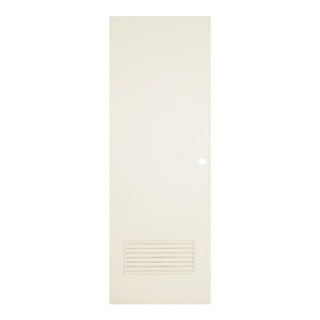 Bathroom door AZLE 70X200CM CREAM AZ-2 DOOR Door frame Door window ประตูห้องน้ำ ประตูห้องน้ำ PVC AZLE AZ-2 เกล็ดล่าง UV