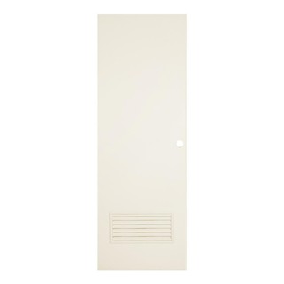 Bathroom door AZLE 70X200CM CREAM AZ-2 DOOR Door frame Door window ประตูห้องน้ำ ประตูห้องน้ำ PVC AZLE AZ-2 เกล็ดล่าง UV