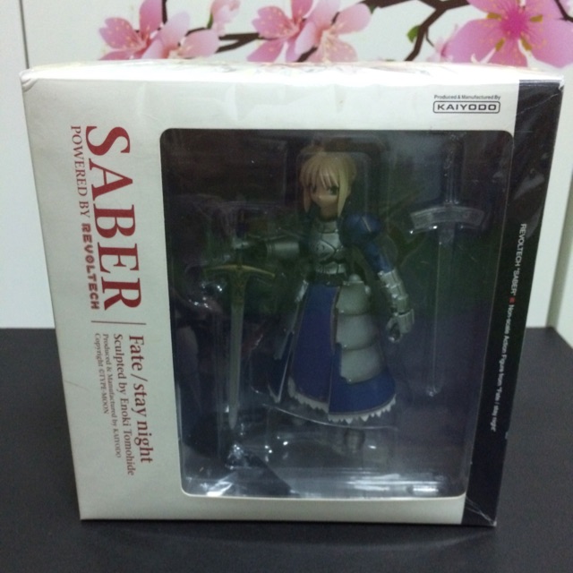 Figma Saber Fate Stay Night สามารถขยับข้อต่อได้อิสระ สูง 15 CM ของ🇯🇵แท้ มือ 1