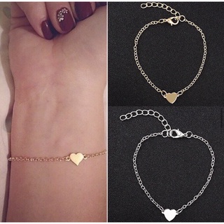 ‼️พร้อมส่ง‼️[N40] Heart Bracelet (Gold)