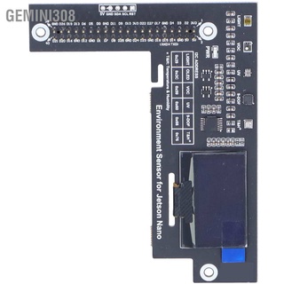 Gemini308 Environmental Sensor Expansion Board PCB I2C Communication Onboard 1.3in OLED for Jetson Nano