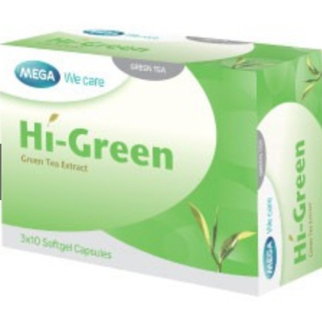 TT Mega We Care Hi-Green บรรจุ 30 แคปซูล