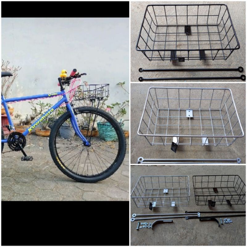 ตะกร้า Federal mtb fixie พร้อมเสาค้ํา