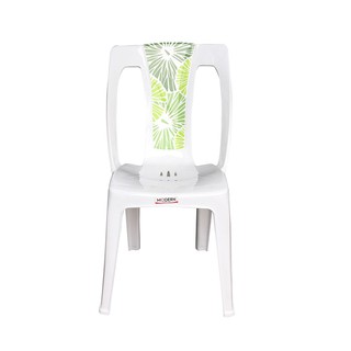 CHAIR MODERN PLASTIC WHITE เก้าอี้พลาสติก MODERN LOTUS สีขาว โต๊ะและเก้าอี้ เฟอร์นิเจอร์นอกบ้าน สวนและอุปกรณ์ตกแต่ง CHAI