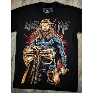 เสื้อยืดสีดำอินเทรนด์BT 147 Thor End Game เสื้อยืด สีดำ BT Black Timber T-Shirt ผ้าคอตตอน สกรีนลายแน่น S M L XL XXLS M L