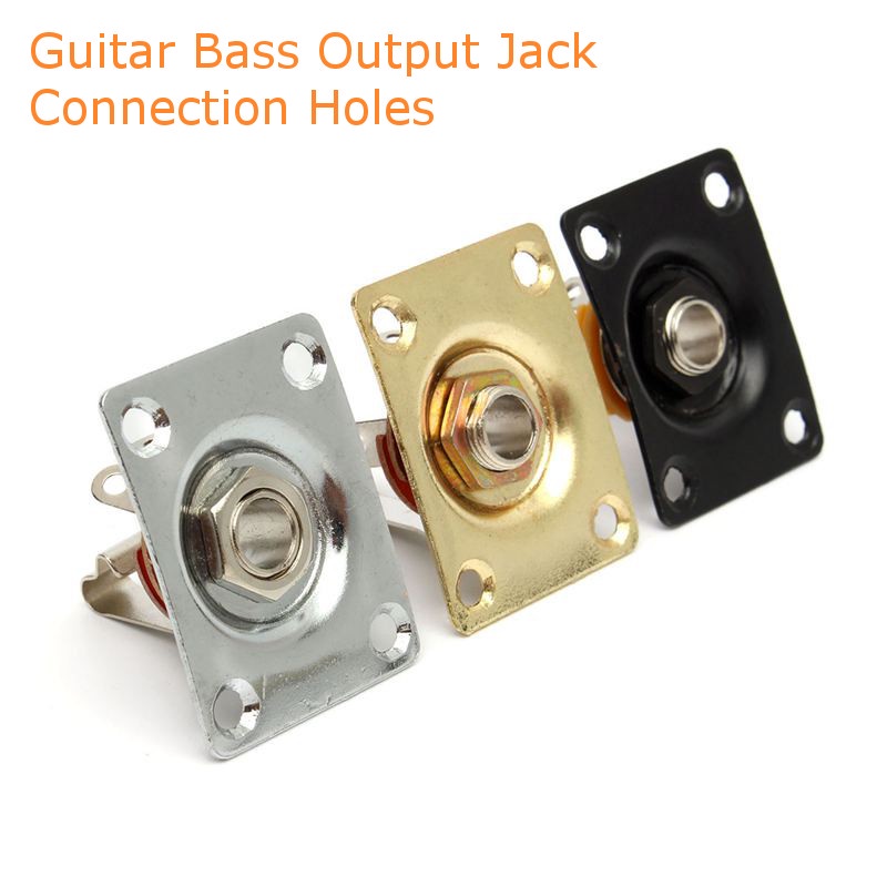 McQueen รูแจ็ค กีต้าร์ ไฟฟ้า เบส รูเสียบแจ็ค เอ้าต์พุต Output Jack Guitar