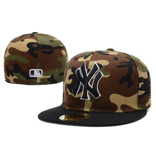 New York Ny Yankees หมวกแก็ปสําหรับผู้ชายผู้หญิง 59 Fifty