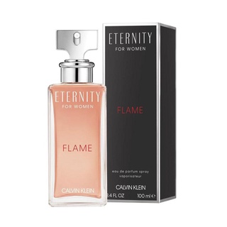 น้ำหอมแท้100% CK Eternity Flame For Women Eau De Parfum ขนาด 100 มล.