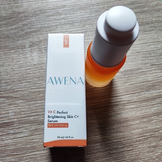 Beauty-Siam แท้ทั้งร้าน !! แบ่งขายวิตซีคุณแก้ม AWENA VIT C PERFECT BRIGHTENING C+ SERUM ของแท้ 100%