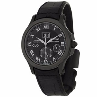 SEIKO นาฬิกาข้อมือ Kinetic Premier Perpetual Calendar รุุ่น SNP045P1(Black