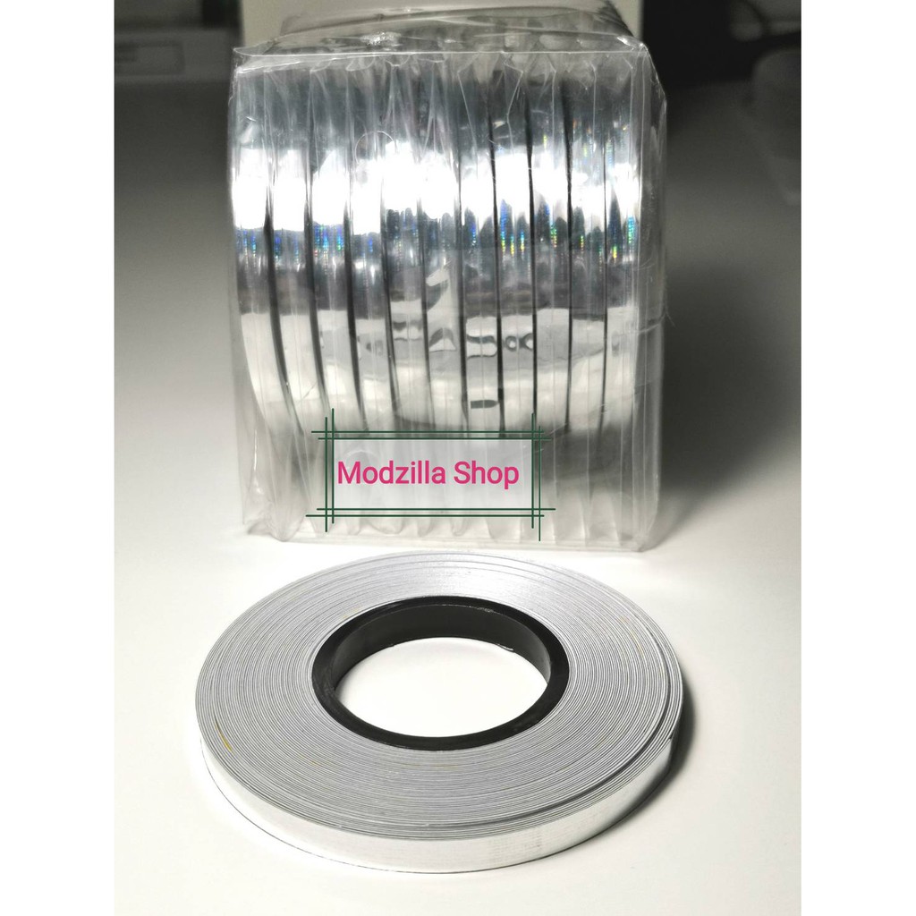 เทปตัดขอบ เทปตีเส้น  เลเซอร์ ขนาด 5 มม. ยาว 8,16 หลา