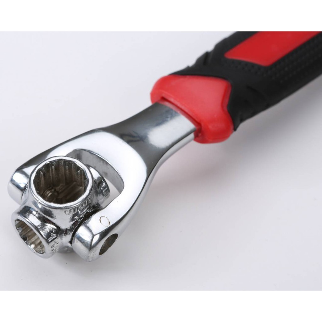 ประแจ ชุดประแจ บล็อก ประแจ8หัว 48 in 1 ประแจอเนกประสงค์ ประแจแหวนข้างปากตาย ชุดประแจ ประแจหมุน 360 องศา - รูปที่ 3