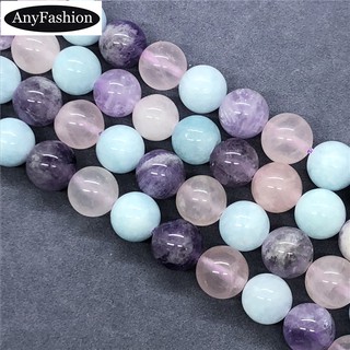 South Africa Dreamy Lavender Crystal Quartz Beads Stone Round 6-12mm DIY Jewelry