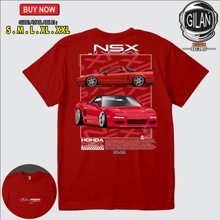 เสื้อยืด พิมพ์ลายรถยนต์ Honda NSX JDM LEGEND V2 SAKAZUKI