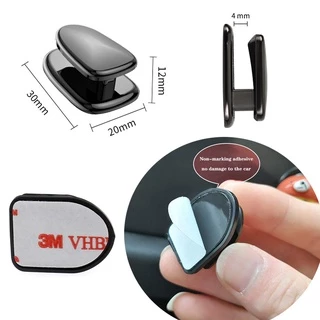 4PCS รถ Hook Organizer Dashboard Hook Auto Fastener คลิปสําหรับสาย Usb หูฟัง Key Storage Self กาว Wall Hook